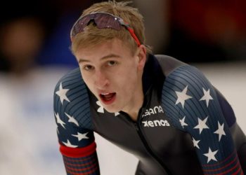 Jordan Stolz dikkatleri üzerine çekti