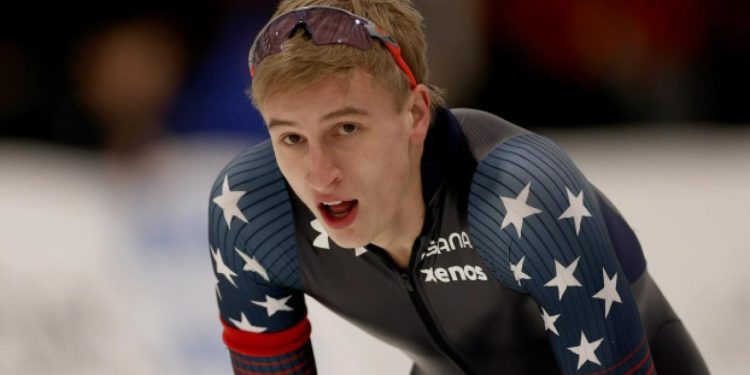 Jordan Stolz dikkatleri üzerine çekti