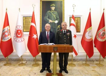 Türkiye Milli Savunma Bakanı Güler, Kıbrıs Türk Barış Kuvvetleri Komutanlığı’nda denetlemede bulundu
