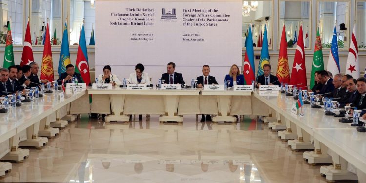 Öztürk, Türk Devletleri Parlamentoları Dışişleri Komisyonları Başkanları  Toplantısı’nda konuştu