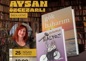 Aysan Özcezarlı perşembe günü kitaplarını imzalayacak