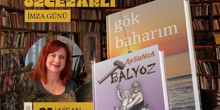 Aysan Özcezarlı perşembe günü kitaplarını imzalayacak