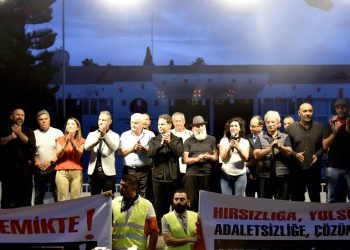 32 örgüt Lefkoşa’da eylem yaptı