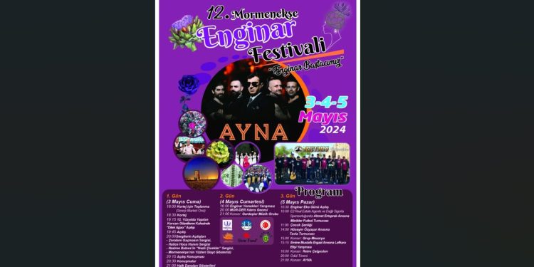 12. Mormenekşe Enginar Festivali 3-5 Mayıs’ta yapılıyor