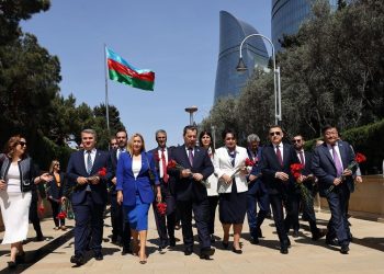 Meclis heyeti, Türk Dünyası Dışilişkiler Komite Başkanları toplantısı için Azerbaycan’da…