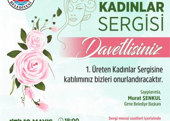 “ 1. Üreten Kadınlar Sergisi” cuma günü sanatseverlerle buluşuyor