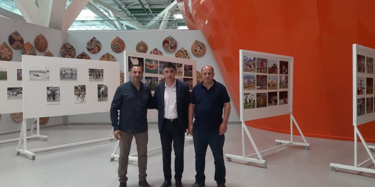 Ercan Havalimanı’nda spor müsabakaları fotoğraflarından oluşan sergi