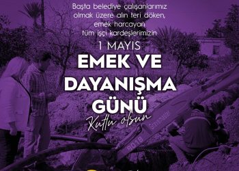 Mehmetçik Büyükkonuk Belediye Başkanı Tuğlu 1 Mayıs mesajı yayımladı