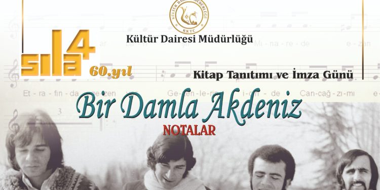 Sıla 4’ün “Bir Damla Akdeniz Notalar” kitabının tanıtımı ve imza günü 9 Mayıs’ta yapılacak