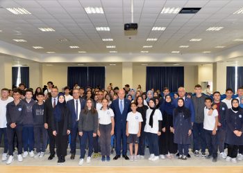 Cumhurbaşkanı Tatar Hala Sultan İlahiyat Koleji’ni ziyaret etti