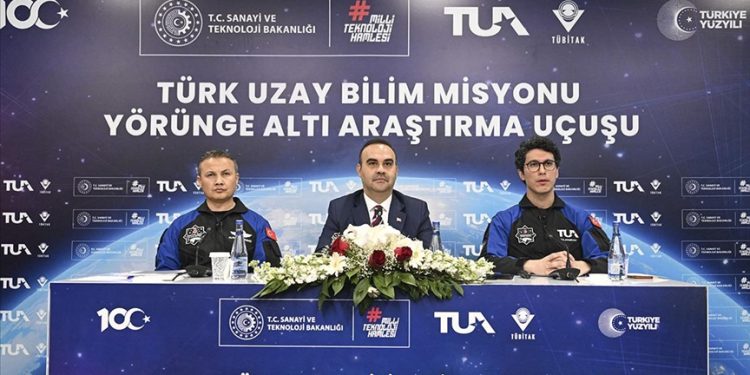 Türkiye’nin ikinci astronotu Atasever, yörünge altı araştırma uçuşunu 8 Haziran’da gerçekleştirecek