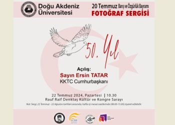 DAÜ’de 20 Temmuz Barış ve Özgürlük Bayramı fotoğraf sergisi düzenleniyor