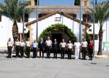 Cumhurbaşkanı Tatar, Güvenlik Kuvvetleri Komutanı Tümgeneral  Aytaç ve beraberindeki heyeti kabul etti