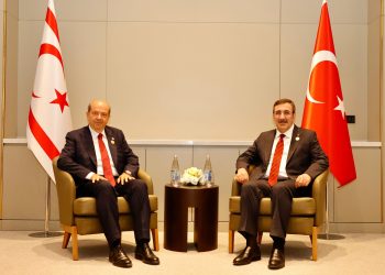 Cumhurbaşkanı Tatar, Türkiye Cumhuriyeti Cumhurbaşkanı Yardımcısı Yılmaz ile görüştü