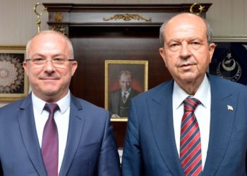 Tatar, KKTC Roma Temsilciliği görevine atanan Beyazbayram’ı kabul etti