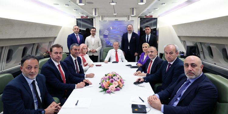 TC Cumhurbaşkanı Erdoğan, Almanya ziyareti dönüşü uçakta gazetecilerin sorularını yanıtladı