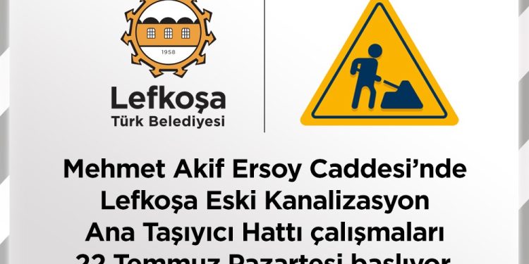 Dereboyu’nda kanalizasyon çalışması 22 Temmuz’da başlıyor