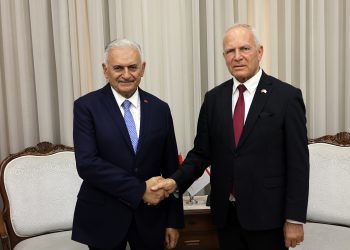 Meclis Başkanı Töre, Binali Yıldırım’ı kabul etti
