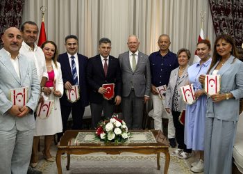 Cumhuriyet Meclisi Başkanı Töre, Türkiye Sanayi ve Ticaret Konfederasyonu heyetini kabul etti