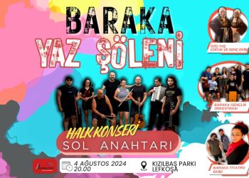 Baraka yaz şöleni düzenliyor