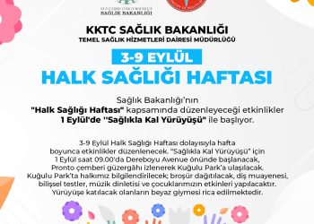 Sağlık Bakanlığı 3-9 Eylül “Halk Sağlığı Haftası” nedeniyle etkinlikler düzenliyor