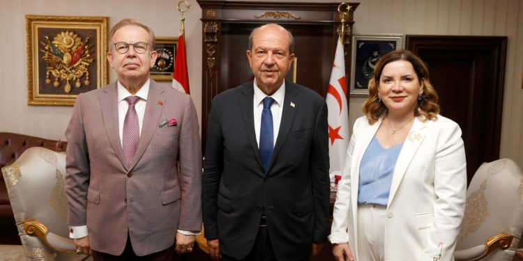 Cumhurbaşkanı Tatar, emekli Tümamiral Yaycı ile görüştü