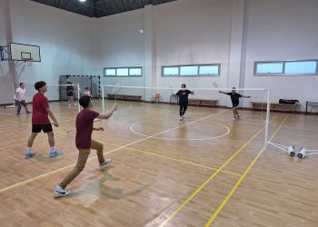 4. Tarsan Air Badminton Şenliği Organizasyonu, TBF Başkanı Ercan Yıldız da yerinde izliyor