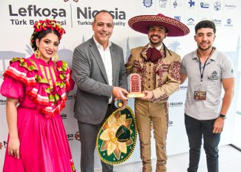 Harmancı 14. Uluslararası Lefkoşa Halk Dansları Festivali’ne katılan ekipleri kabul etti