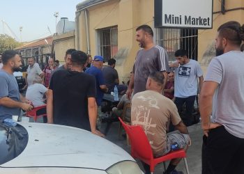 Gazimağusa Limanı’nda iki saatlik iş bırakma eylemi yapıldı 