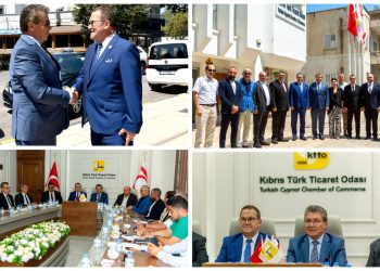 Başbakan Üstel, Kıbrıs Türk Ticaret Odası’nı ziyaret etti: ‘Ekonomik büyüme ve gelişim için siyasi istikrar şarttır’