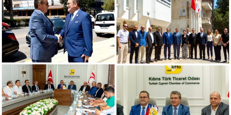 Başbakan Üstel,  Kıbrıs Türk Ticaret Odası’nı ziyaret etti: ‘Ekonomik büyüme ve gelişim için siyasi istikrar şarttır’