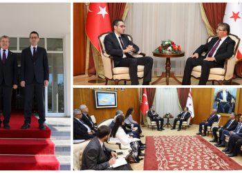 Baṣbakan Üstel, Büyükelçi Yasin Ekrem Serim’i kabul etti: Çok kısa sürede KKTC’nin enerji sorunu tarih olacak