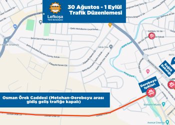 Bedrettin Demirel Caddesi ve Osman Örek Caddesi’nde trafik düzenlemesi yapılacak