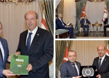 Cumhurbaşkanı  Tatar, Türkiye Maarif Vakfı yetkililerini kabul etti