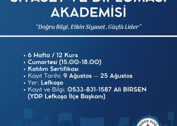 YDP, “Siyaset ve Diplomasi Akademisi” düzenliyor