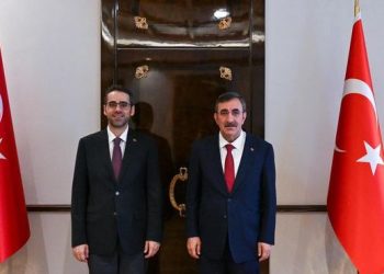 Cevdet Yılmaz, TC Lefkoşa Büyükelçiliği’ne atanan Serim’i kabul etti