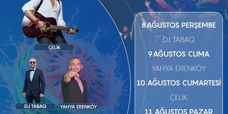 Doğancı Karpuz Kültür ve Sanat Festivali 8 Ağustos Perşembe gecesi başlıyor