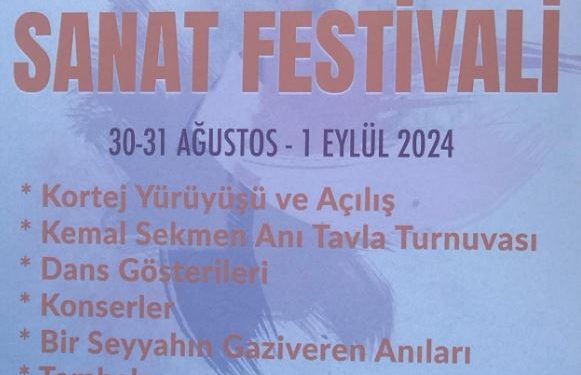 Gaziveren’de 2. Güz Kültür Sanat Festivali yapılıyor