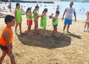 Girne’de çocuklara “survivor” yarışması yapıldı