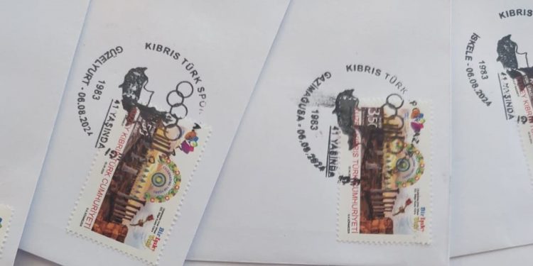 Kıbrıs Türk Spor Yazarları Derneği’nin 41’inci yılı nedeniyle özel tarih damgası kullanıldı