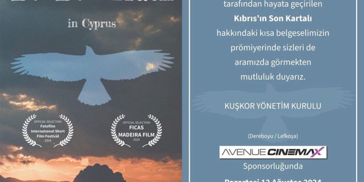 Kıbrıs’ın Son Kartalı belgeselinin prömiyeri pazartesi yapılacak