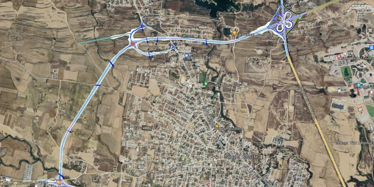 Lefkoşa Kuzey Çevre Yoluna inşa edilecek Yonca Kavşağı’nın temeli çarşamba günü atılacak