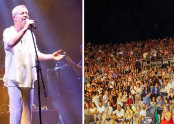 Ünlü sanatçı Levent Yüksel, Şampiyon Melekler için konser verdi