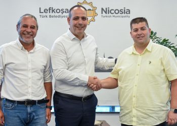 Lefkoşa’ya 4 bin ton asfalt dökümü için imzalar atıldı