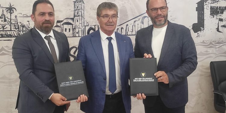 Kantara mesire yeri protokolle İskele Belediyesi’ne devredildi