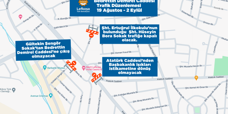 Mehmet Akif Caddesi 19 Ağustos’ta trafiğe açılıyor… Çalışmalar, Bedrettin Demirel Caddesi’nde devam edecek