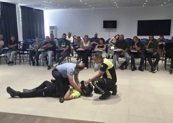 Motosiklet sürüş eğitmen adayları için organize edilen kurs devam ediyor
