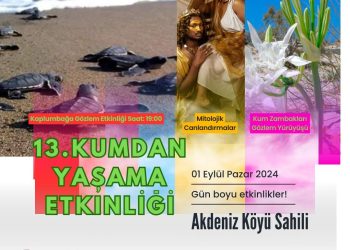 “Kumdan Yaşama” etkinliği pazar günü yapılacak…