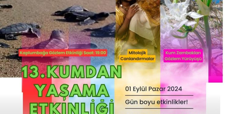 “Kumdan Yaşama” etkinliği pazar günü yapılacak…