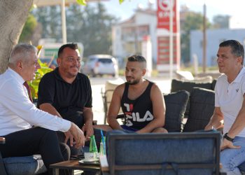 Taçoy, Lefke bölgesini ziyaret etti